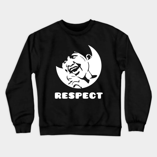 Aretha Franklin Crewneck Sweatshirt by JoannaPearson